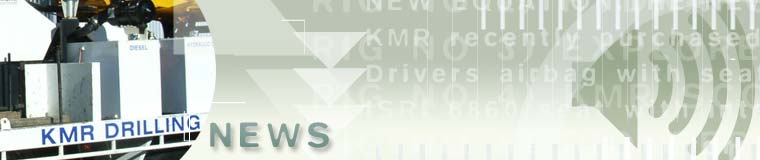 KMR Drilling news banner